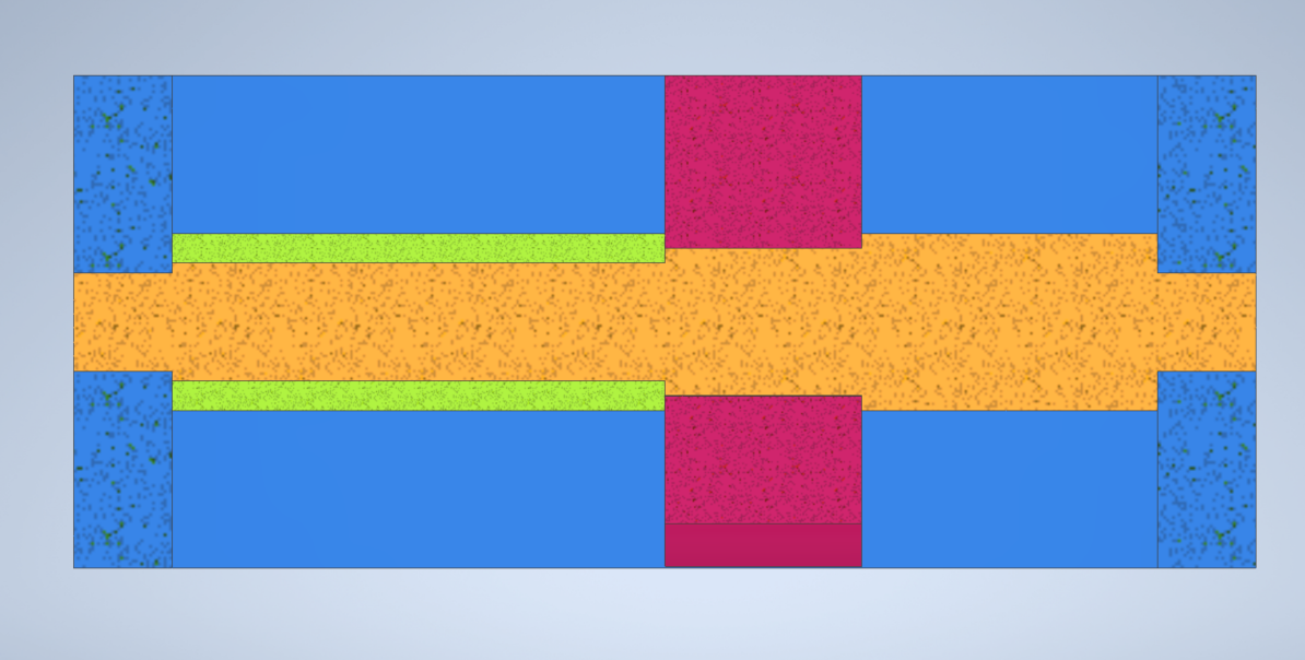 ギヤボックス断面図